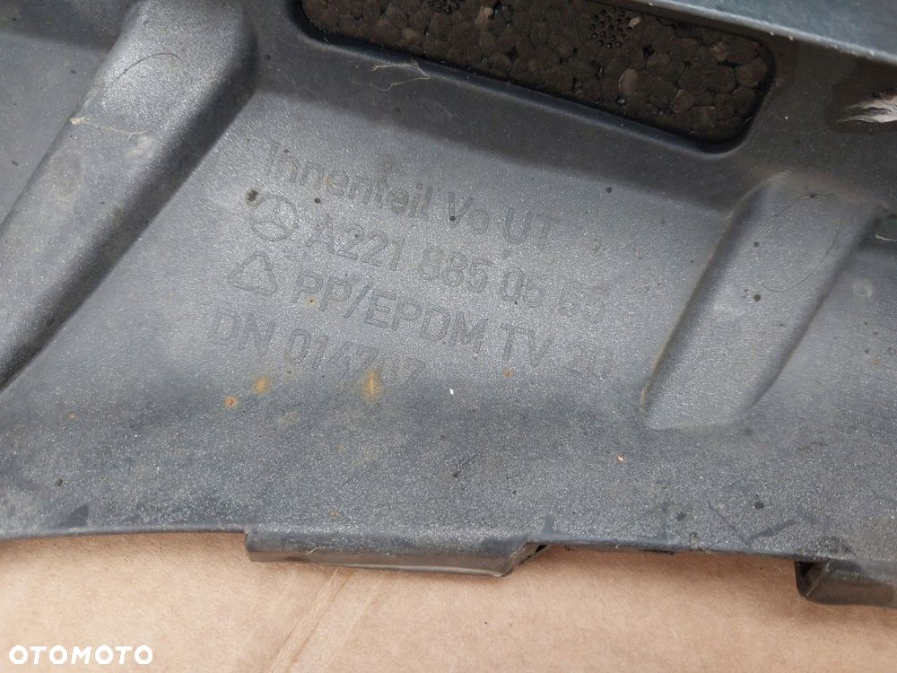 zderzak przód mercedes s klasa w221 221 amg oryginał - 11