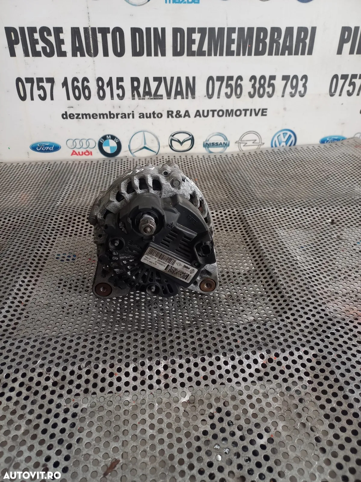Alternator Dacia Renault Nissan 1.5 Dci Euro 5 Motor K9K Duster Dokker Stepway Logan Megane 3 Qashq - 4