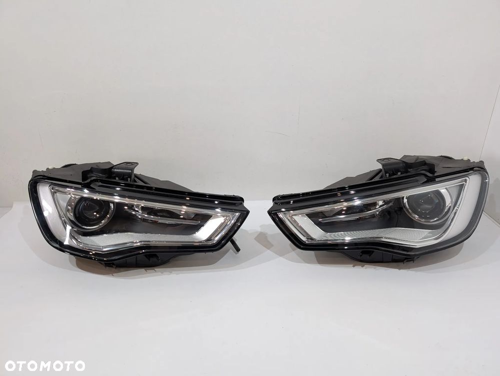 AUDI A3 8V LAMPA LEWA PRAWA PRZÓD XENON 8V0941005 8V0941006 EUROPA KOMPLETNE - 1
