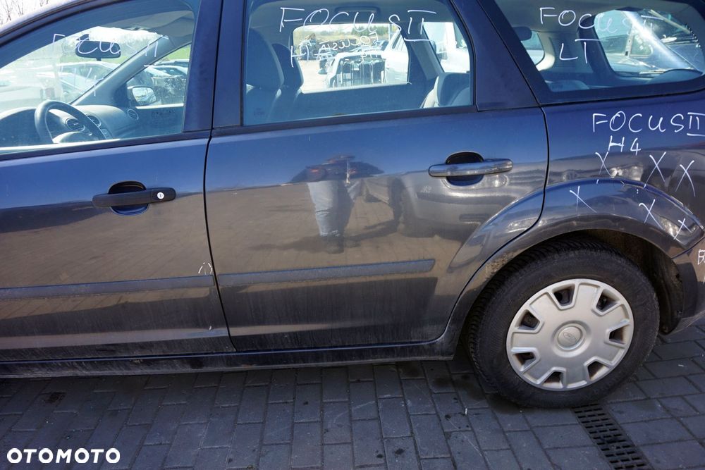 DRZWI TYLNE LEWE FOCUS II MK2 KOMBI H4  SZARY SEA GREY FORD 2004-2008 - 3