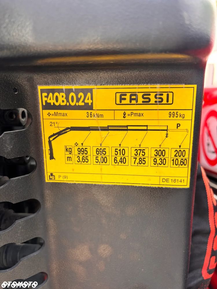 Iveco 35C16 HDS/ ŻURAW FASSI F40 STEROWANIE RADIOWE/NISKI PRZEBIEG - 17