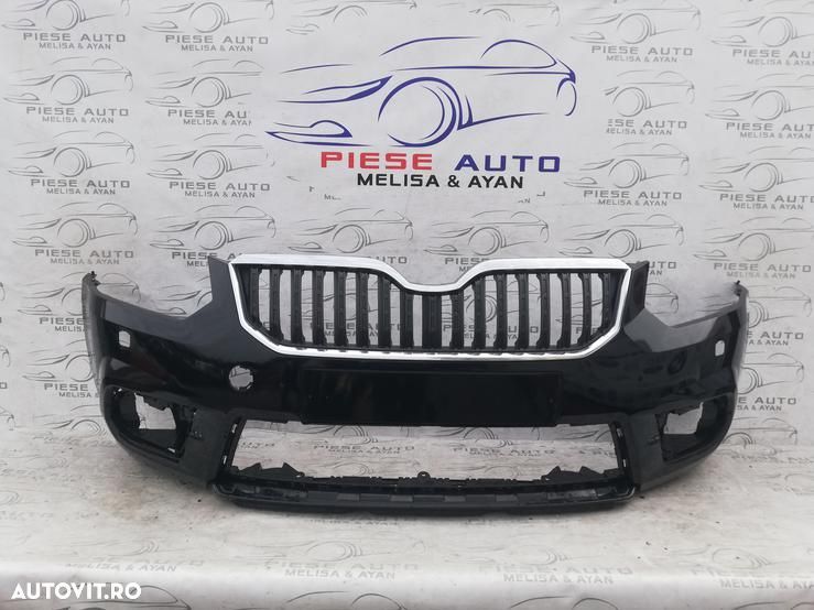Bara fata Skoda Yeti Facelift an 2014-2017 Gauri pentru spalatoare faruri - 1