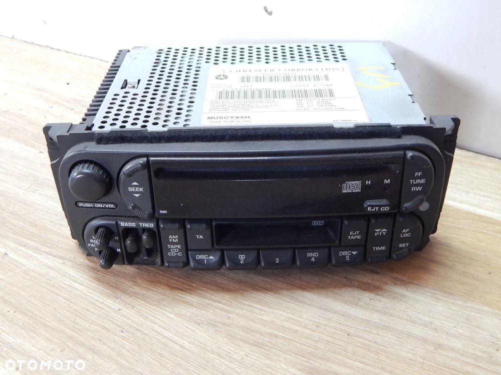 Radio fabryczne Jeep Grand Cherokee WJ Chrysler 99-08 Łuków części - 1