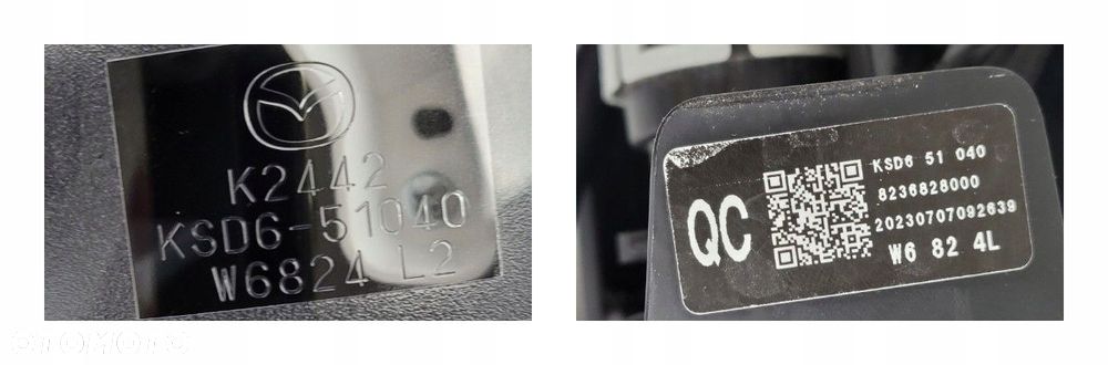 LAMPA LEWA PRZÓD MAZDA CX-5 II KF LIFT FULL LED QC 2021- 14 PIN - 9