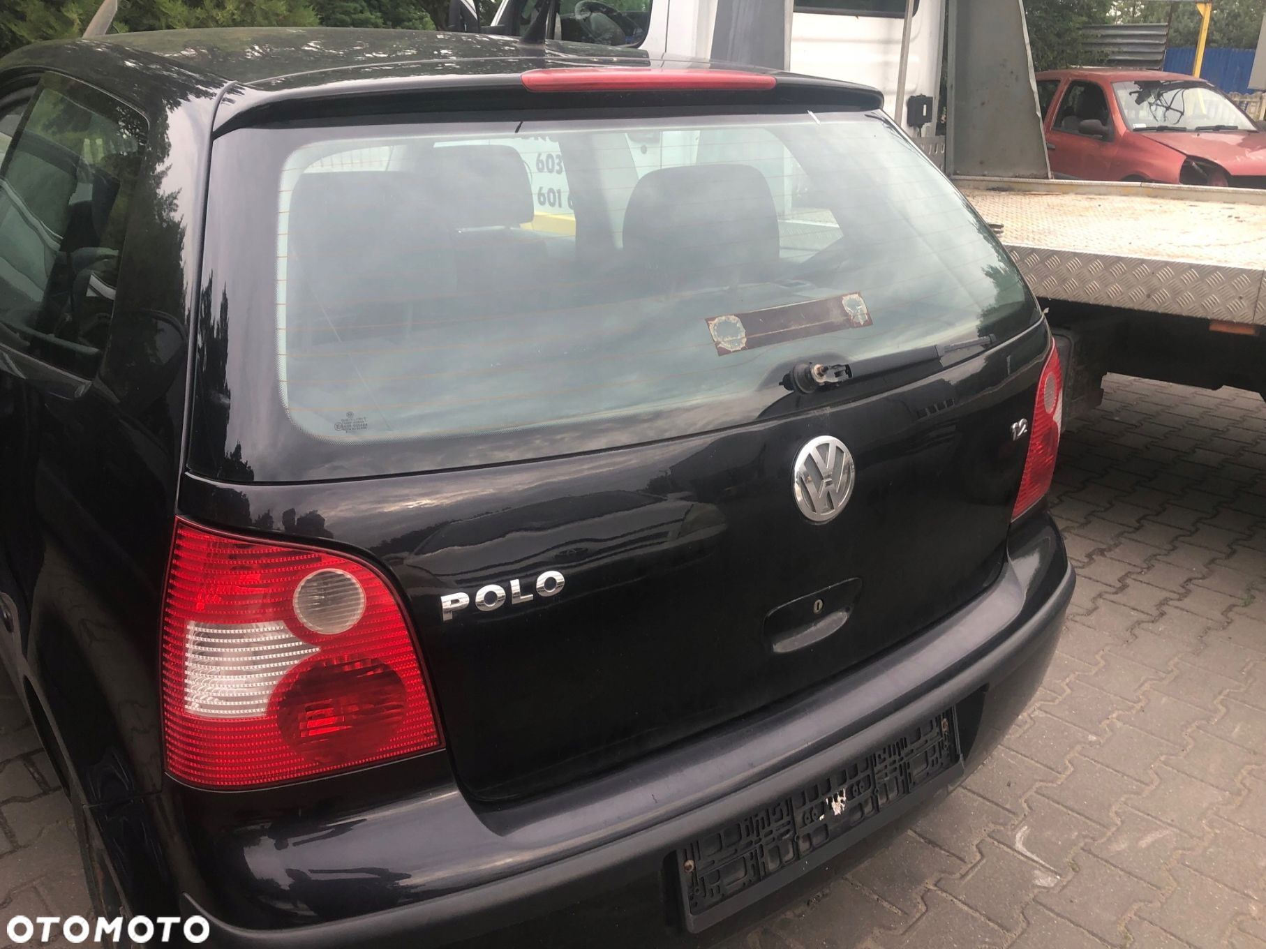 POLO IV 9N 02-05 KLAPA BAGAŻNIKA SZYBA TYŁ GOŁA HB 3D Z4Z4 - 2