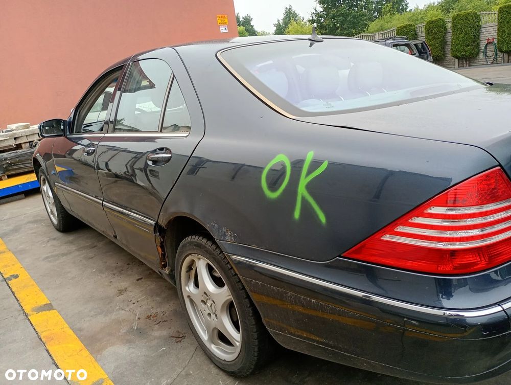 MERCEDES S KLASA W220 98-02 M113.941 M113 4.3 V8 RADIO ORYGINALNE NAWIGACJA - 16