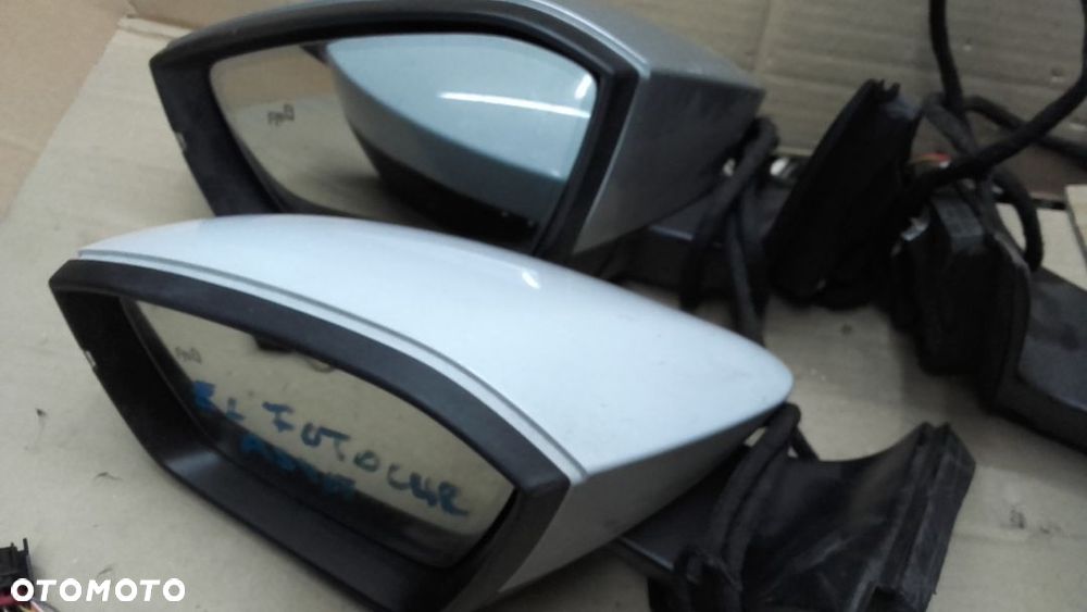 lusterko skoda  superb 3v 15+2  pin fotochrom asystent - 6