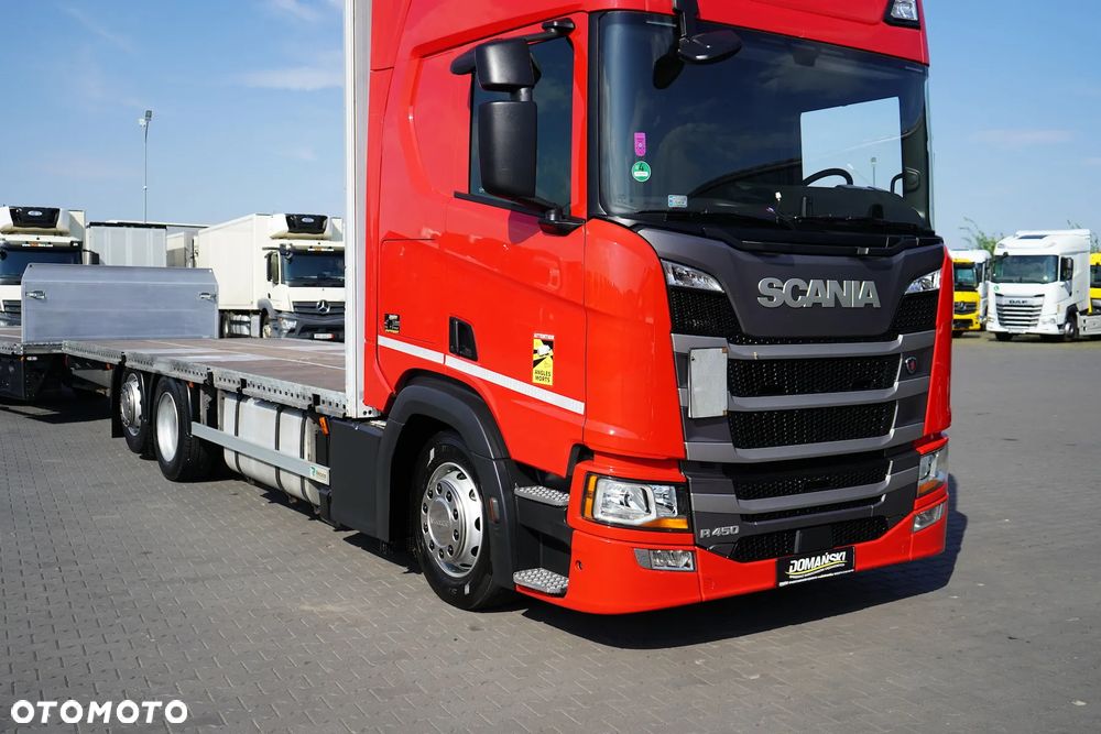 Scania R 450 / ACC / E 6 / ZESTAW PRZEJAZDOWY / PLATFORMA 2 X 7,75 M / RETARDER - 21