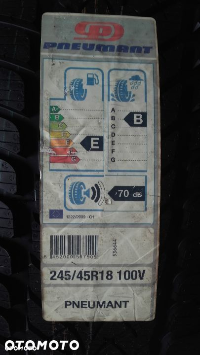 Opony 245/45r18 245/45/18 Pneumant nowe zimowe Made in Germany - 8