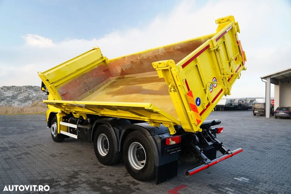 MAN TGS 26.440 / 6X4 / BASCĂLARE DUBLE / HIDRODOXIE / AUTOMATĂ / CABINĂ DE CUȘET - 7