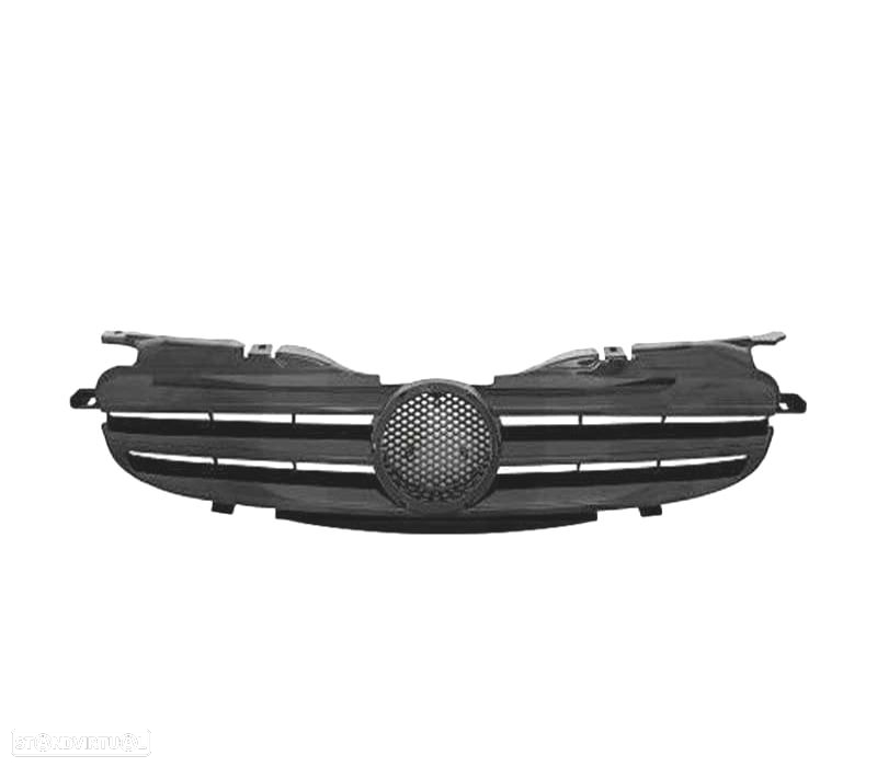 GRELHA MERCEDES CLASSE SLK R170 COUPE 96-04 LOOK SPORT PRETA - 3