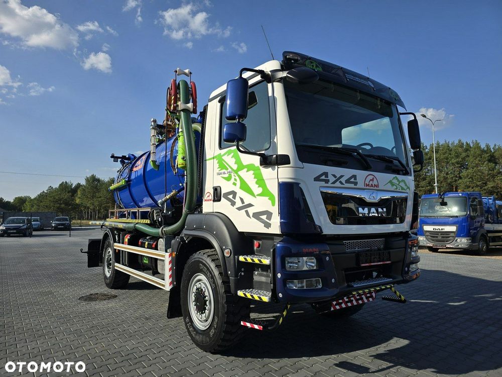 MAN 4x4 WUKO GAMON PW8  do zbierania odpadów płynnych separatorów - 3