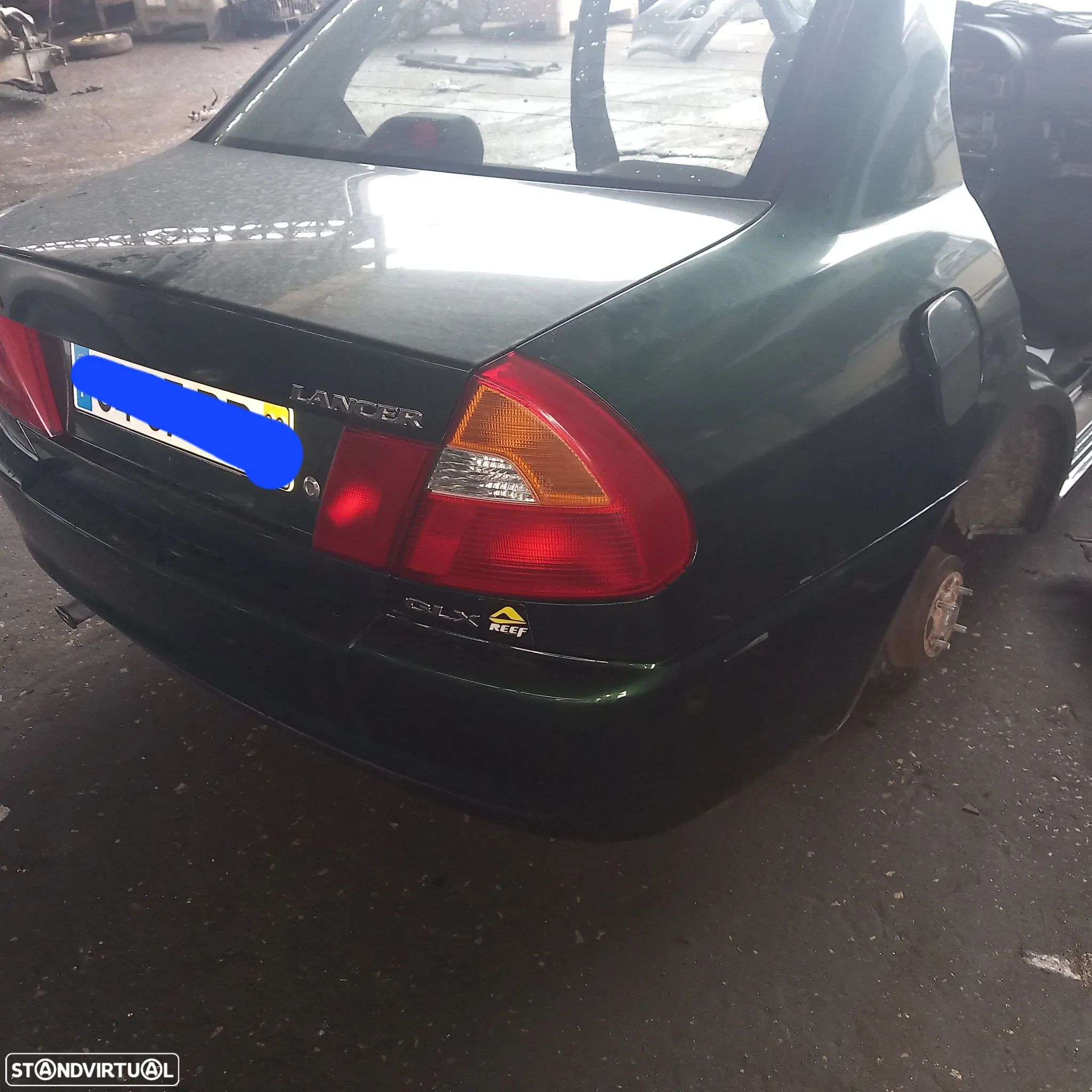 Mala para choques e farolins mitsubishi lancer - 1