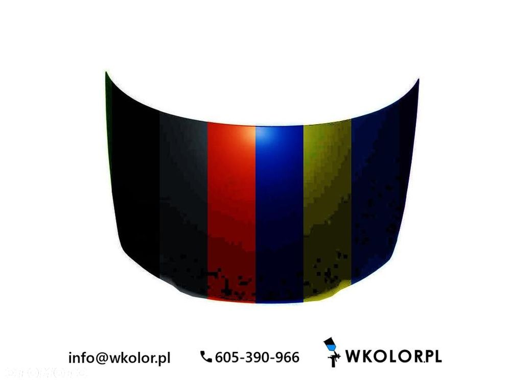 NOWA POKRYWA SILNIKA AUDI A3 2006-2013 LAKIEROWANA W KOLOR - 1