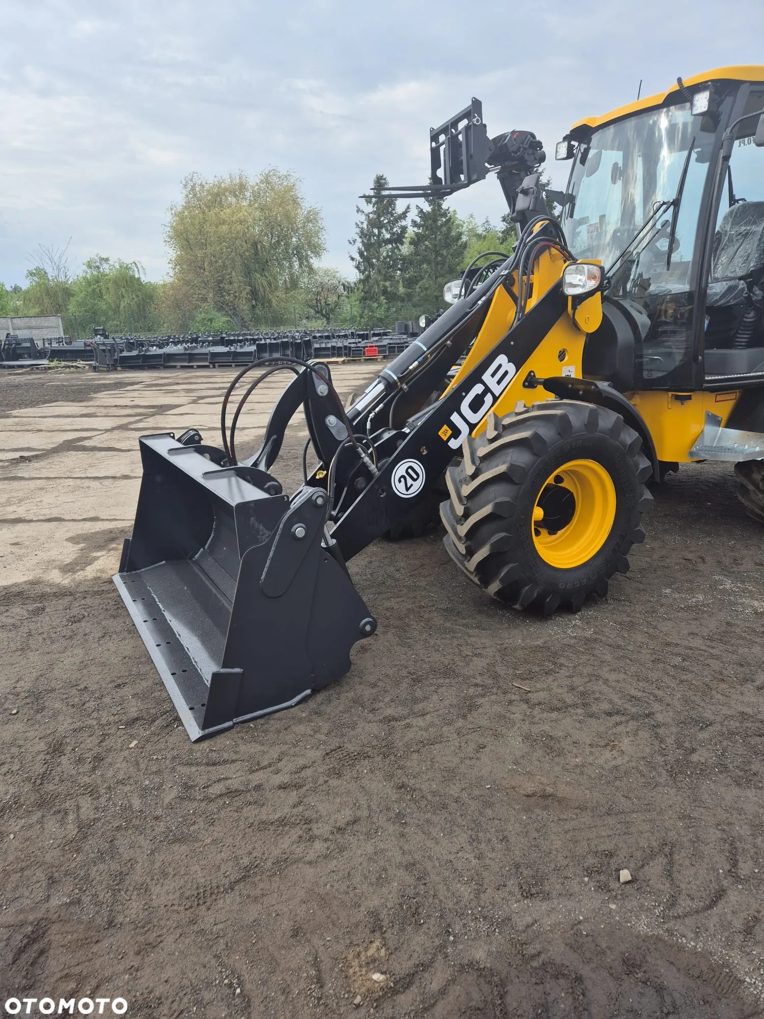 Łyżka 4w1 1900mm Hydrauliczna JCB  ładowarka 406, 407 , CAT , TEREX - 2