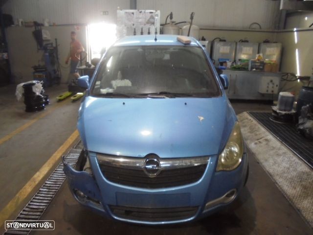 Carro MOT: K10B OPEL AGILA 2008 1.0 65CV 5P AZUL GASOLINA - 1