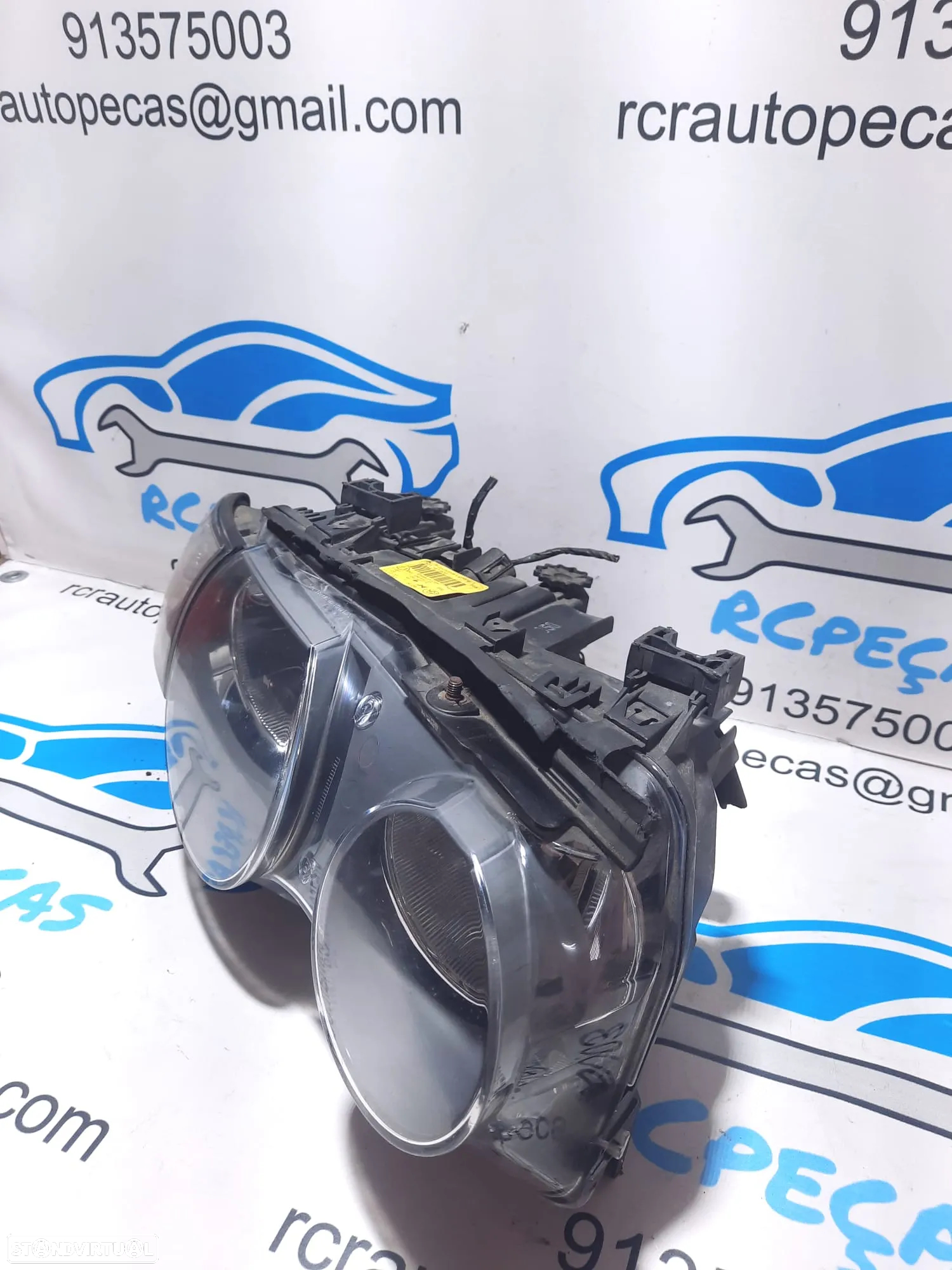 OTICA OTICAS DIREITA ORIGINAL BMW SERIE 3 E46 COMPACT 63126901970 OPTICA OPTICAS FAROL FAROIS - 7
