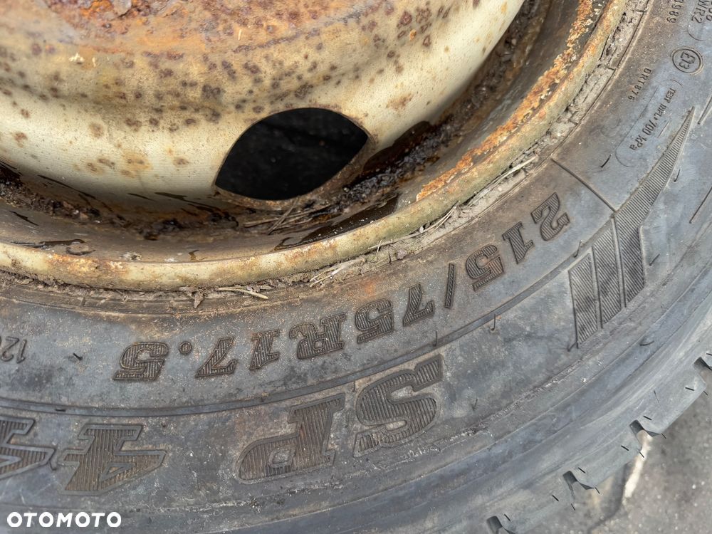 Kompletne koło, felga, opona Dunlop 215/75 R17,5 - 3