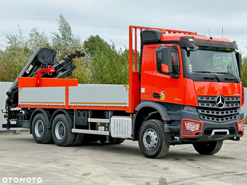 Mercedes-Benz Arocs 2643 *SKRZYNIA 6,40m /HIAB X - HIDUO 188 ES - 5 + PILOT /6x4 - 4