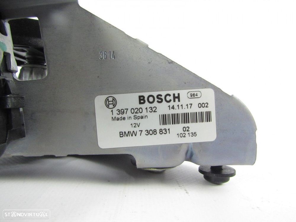 Motor limpa-vidros Trás Seminovo/ Original BMW 5 Touring (F11)/BMW 3 Touring (F3... - 3