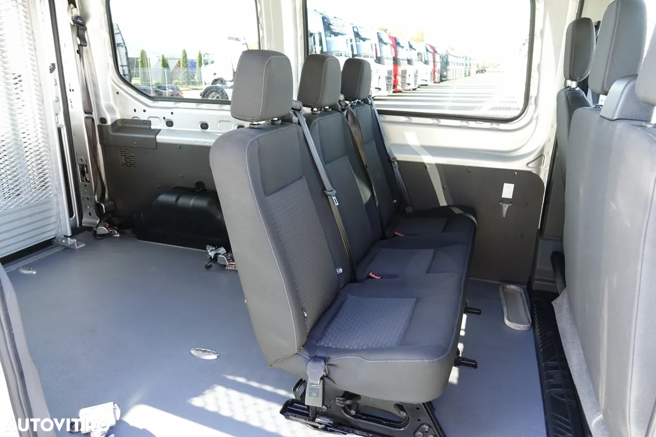 Ford TRANSIT / 6 locuri + Acces scaun cu rotile / Pentru persoane cu dizabilități / 2021 / DUPĂ CONTRACTUL DE SERVICE - 28