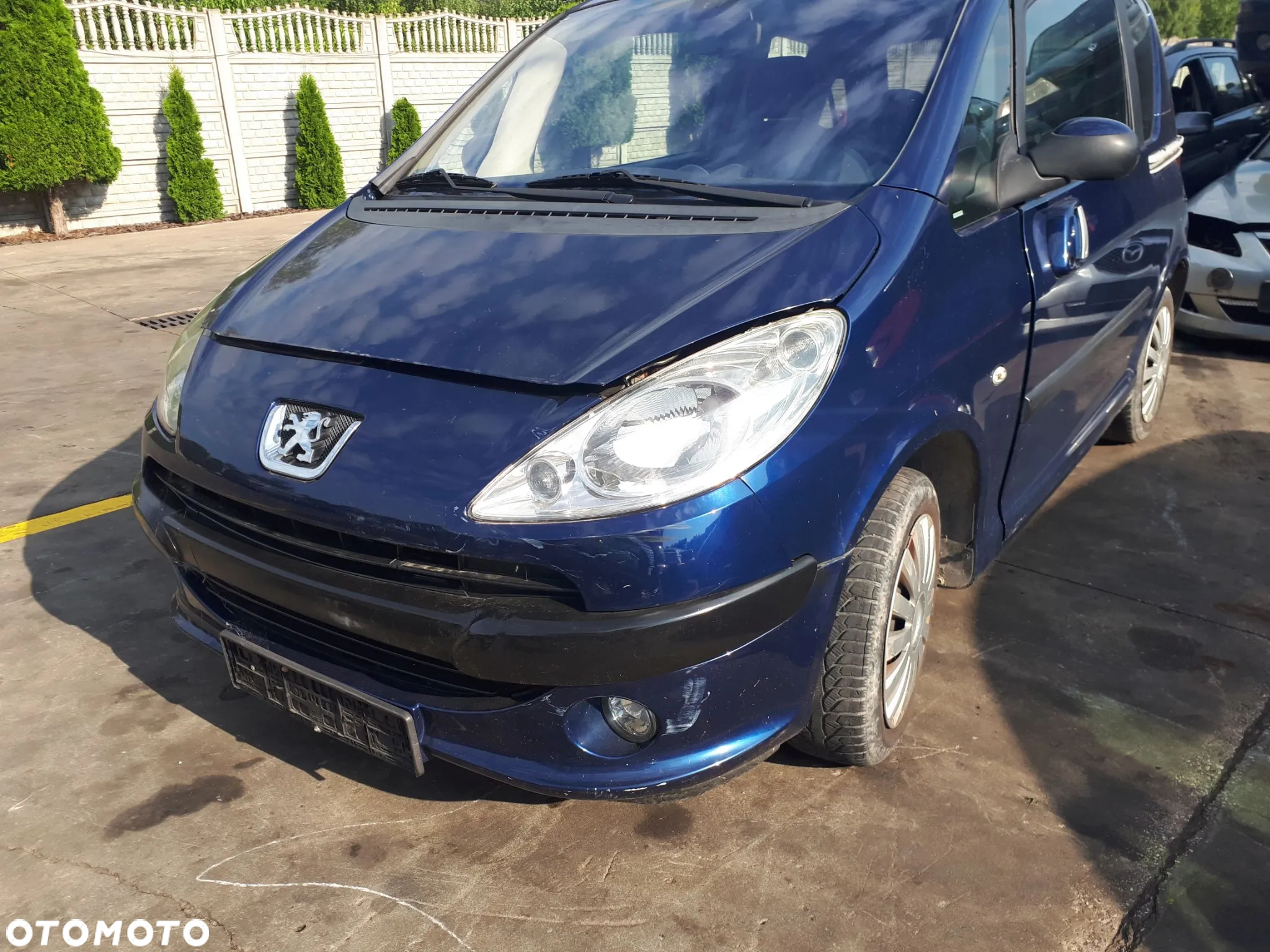 PEUGEOT 1007 1.6 16V 05-09 BŁOTNIK PRZÓD PRZEDNI PRAWY EGED - 19