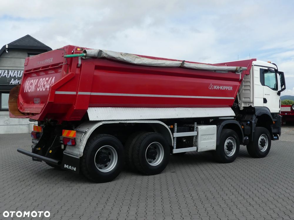 MAN TGS 41.470 / 8x8 / WYWROTKA KH KIPPER / MANUAL / NISKI PRZEBIEG / - 15