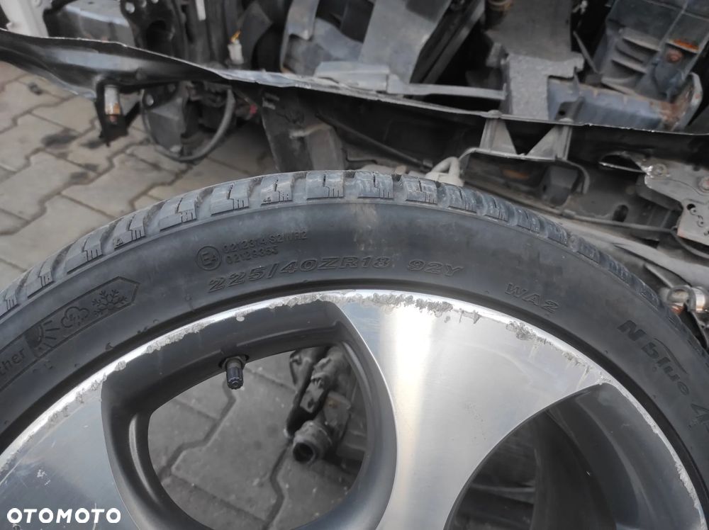 18 7.5J ET51 5X112 GTI FELGI KOŁA ALUFELGI ALUMINIOWE OPONY  1K0601025BA RONAL 225 40 18 VW CADDY GOLF PASSAT TOURAN SEAT SKODA AUDI WYSYŁKA !!!! - 7