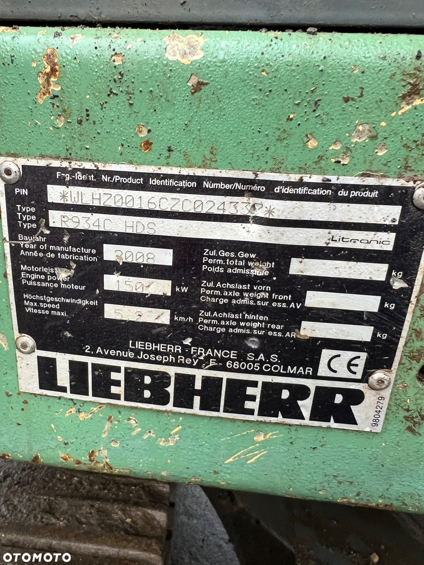 Liebherr 934 - 9