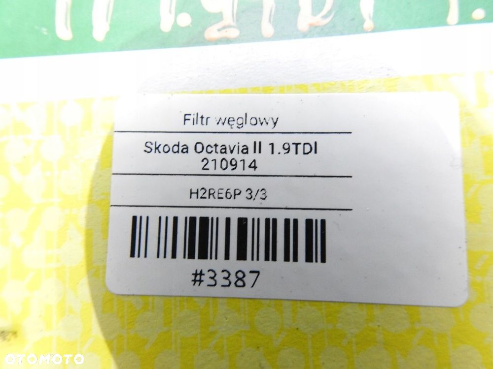 FILTR KABINOWY SKODA OCTAVIA II CUK 26 009 - 5