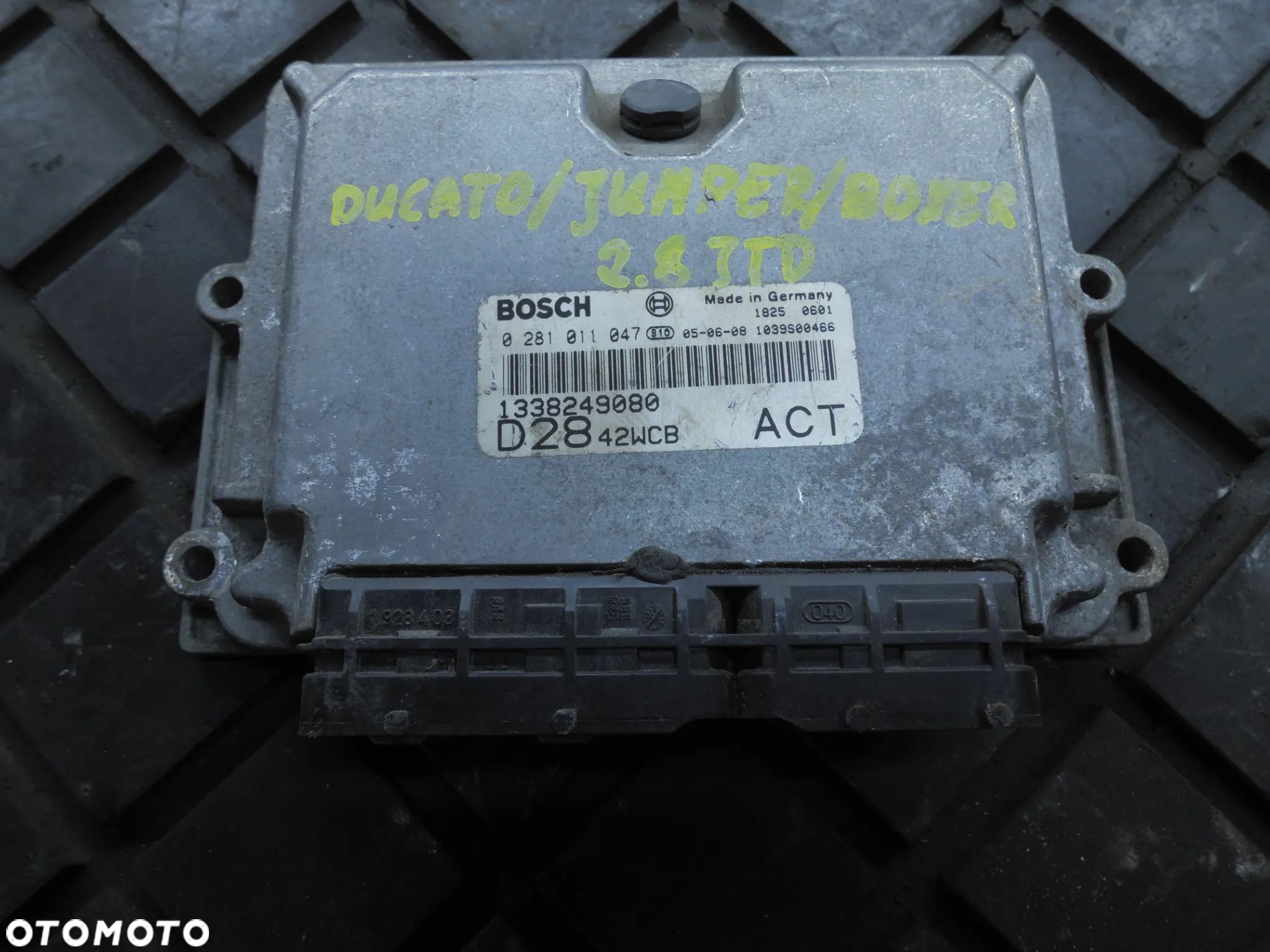 Komputer Fiat Ducato 2.8 JTD 1351213080 0281011047 - 1