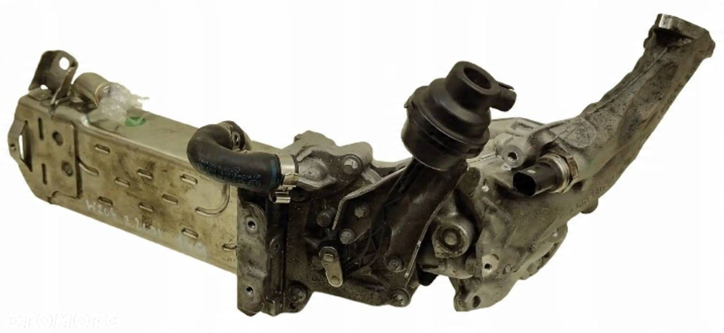 MERCEDES C W204 LIFT 2.2 CDI ZAWÓR EGR Z CHŁODNICZKĄ SPALIN A6511400360 - 1