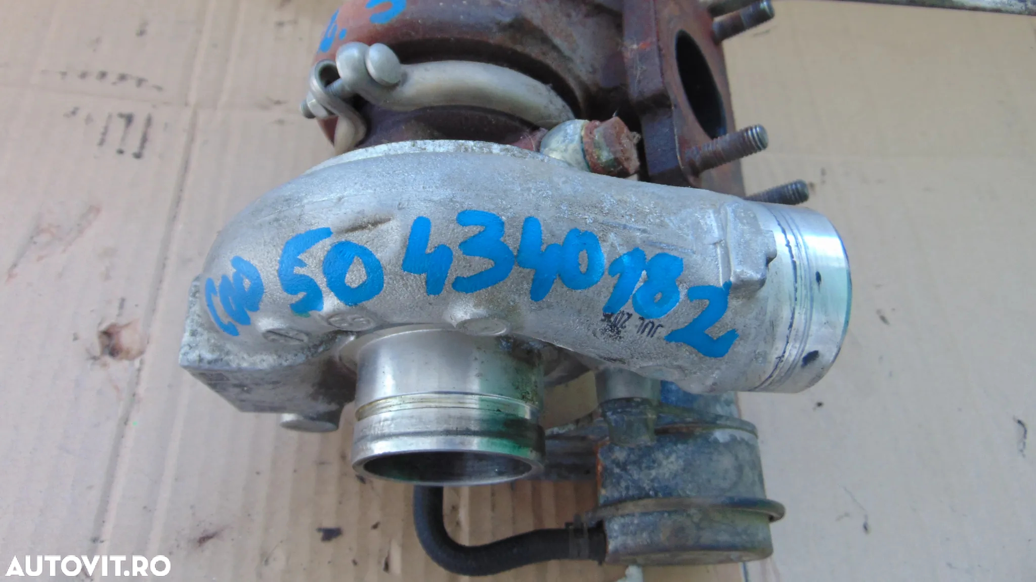 Turbina Fiat Ducato 2.3 JTD euro 5 an 2010-2016 cod 504340182 - 4