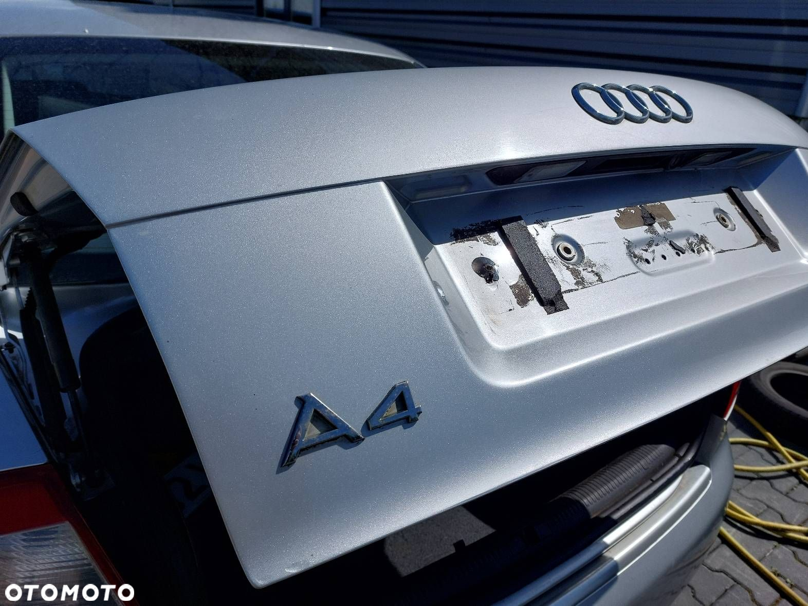 KOMPLETNY TYŁ AUDI A4 B6 SEDAN LY7W KLAPA ZDERZAK LAMPY - 12