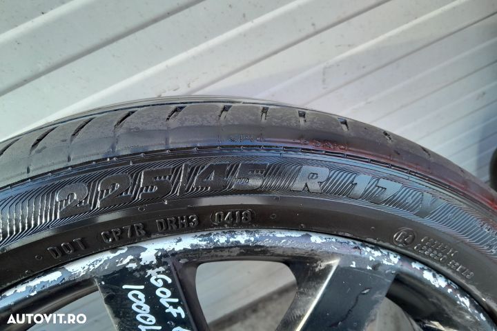 Jante aliaj cu anvelope 17 - set 225/45 R 17 Volkswagen VW Golf 6 [20 - 3