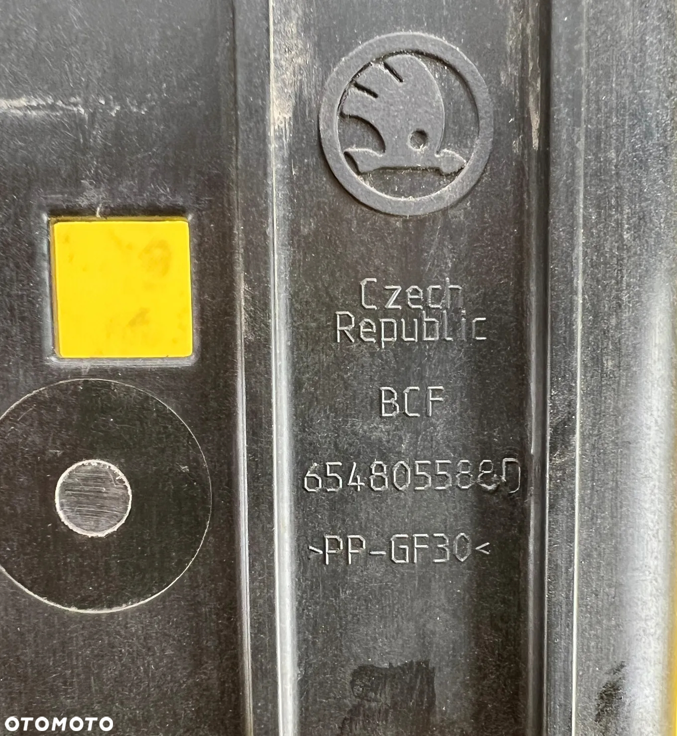 PAS PRZEDNI WZMOCNIENIE SKODA SCALA 654805588D ORYGINAŁ - 7