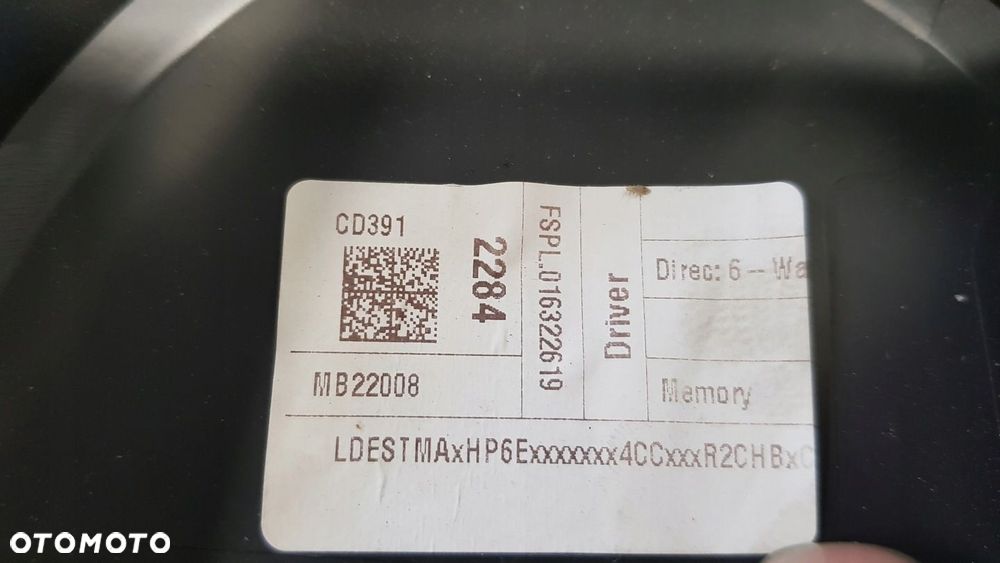 sterowanie regulacja fotela lewa Ford Mondeo mk5 - 10