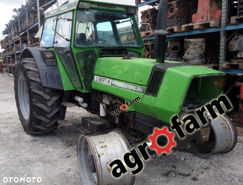 Deutz części używane 6.50 6.30 6.10 silnik most skrzynia zwolnica piasta zębatka felga koło wał blok - 1