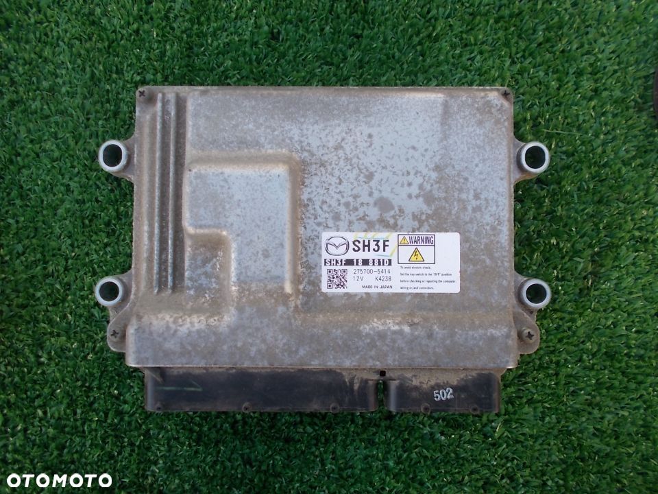 Mazda CX 5 4x2 sterownik komputer silnika SH01 2.2D SH3F 18 881D SH3F18881D  275700-5414 - 1