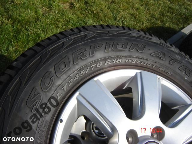 VW AMAROK 2H0 FELGI ORYG.Z OPONAMI PIRELLI SCORP - 3
