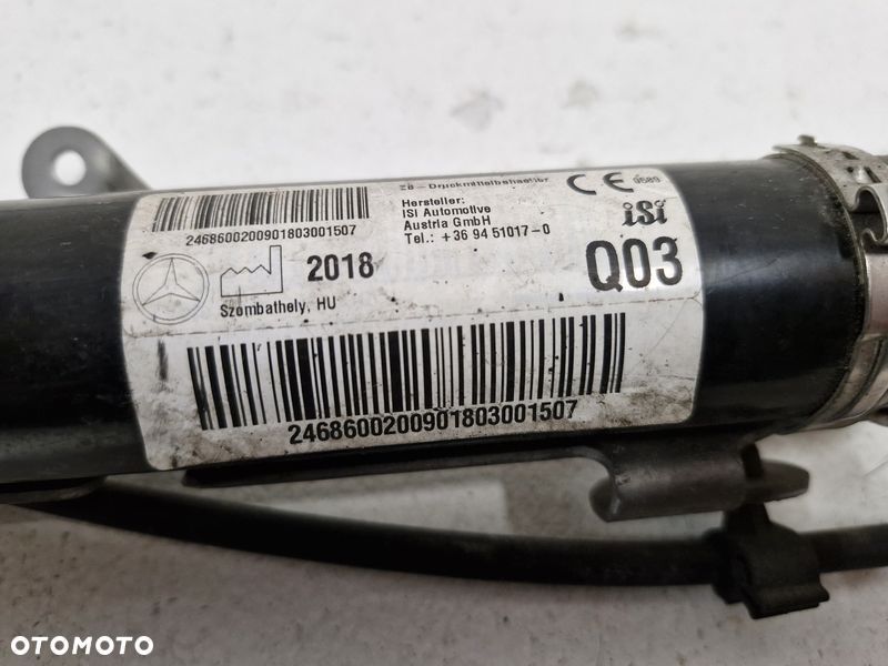 MERCEDES-BENZ W176 GAŚNICA GENERATOR GAZU GASZENIA SILNIKA A2468600200 - 3