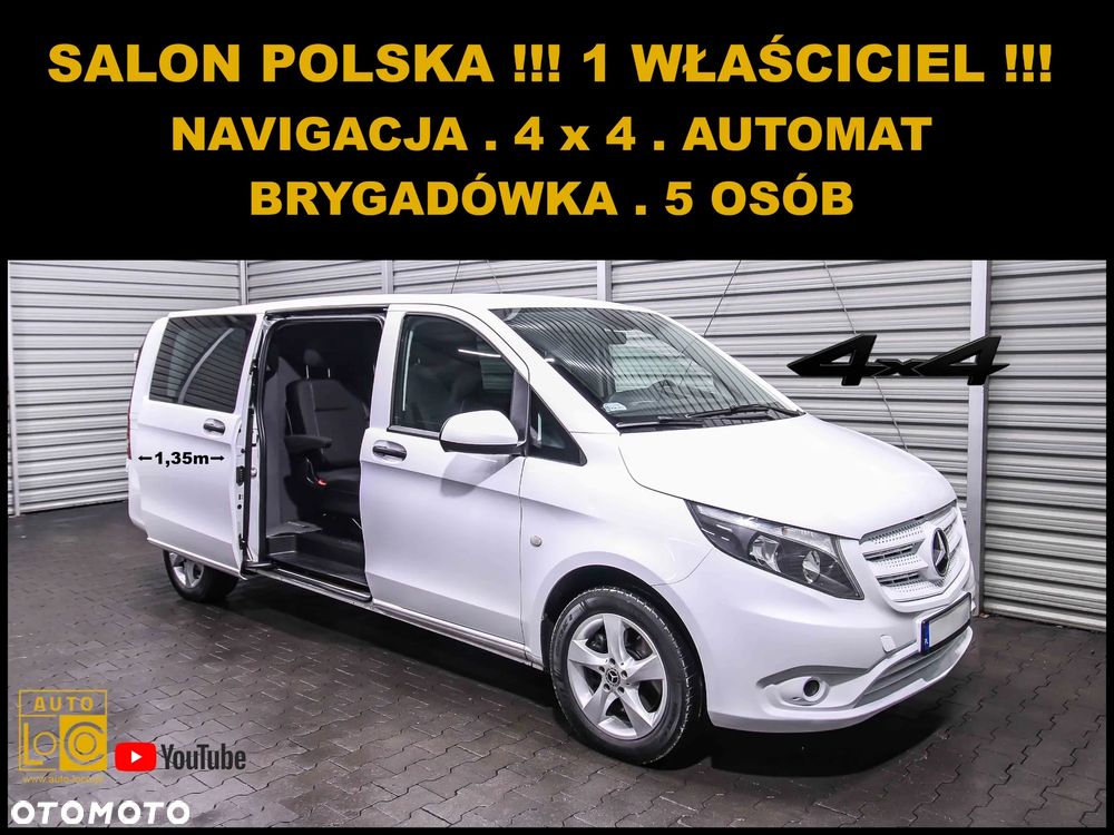 Mercedes-Benz VITO MIXTO L3 BRYGADÓWKA 5 OSÓB AUTOMAT 4 x 4 - 1