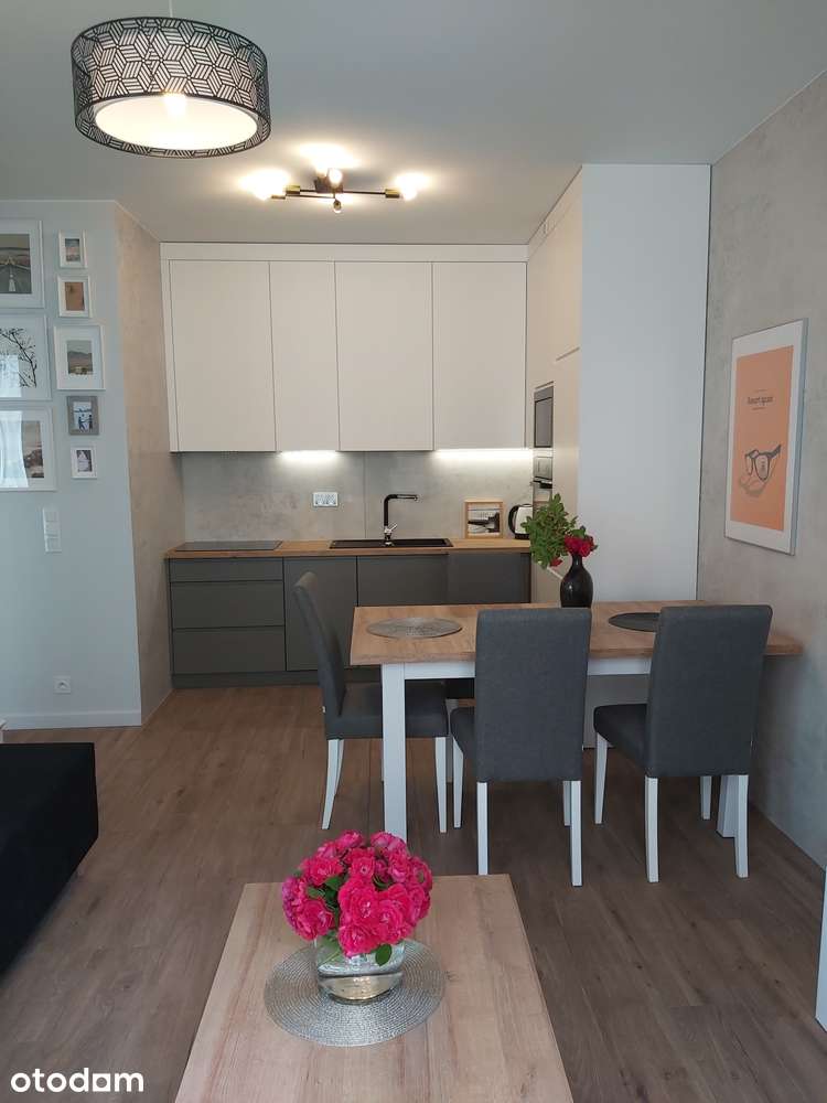 Luksusowy apartament | 40m2 | Wola | 2 pokoje + balkon | Ochrona ogród