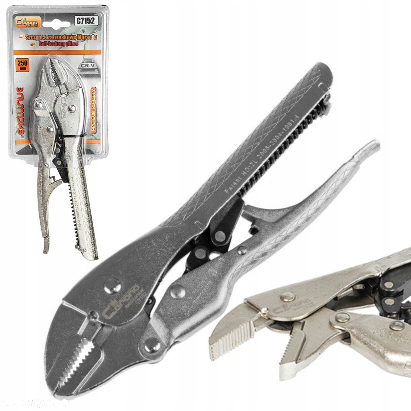 SZCZYPCE ZACISKOWE KLUCZ MORSA MORSEA ŻABKA 250mm - 6