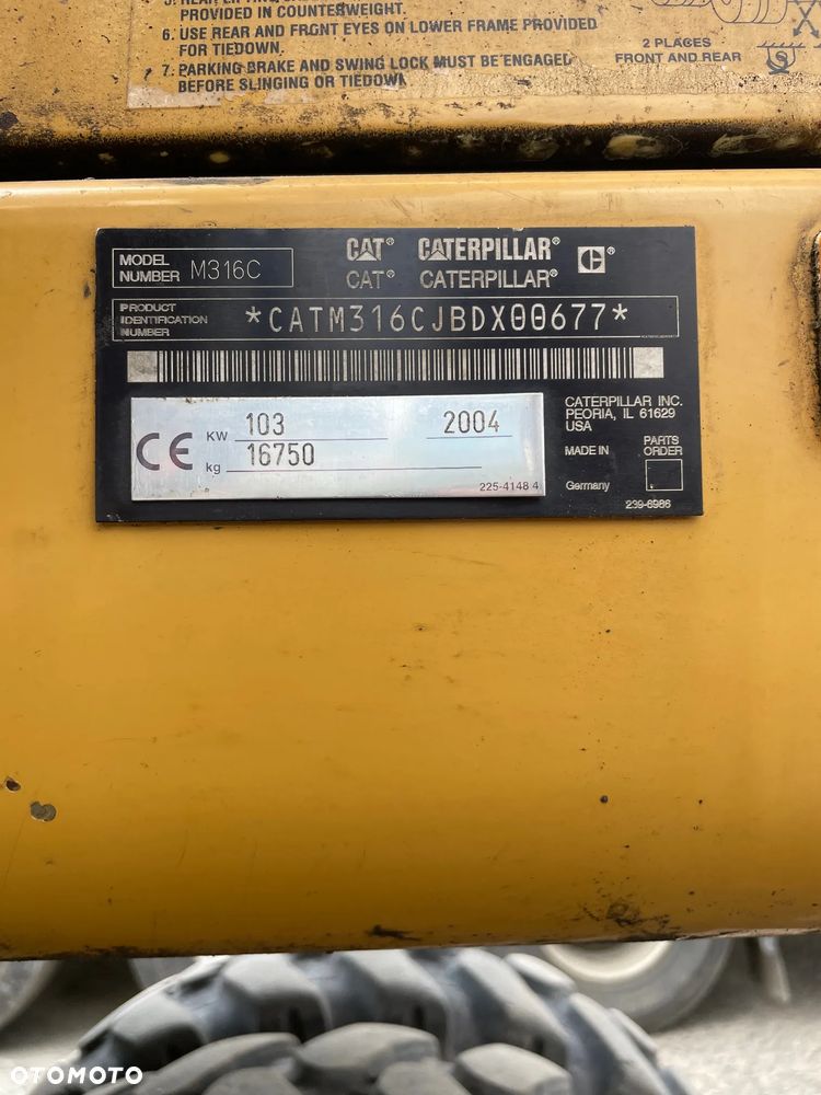 Caterpillar M316C - 9