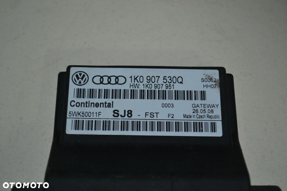 VW SEAT AUDI SKODA MODUŁ GATEWAY 1K0907530Q - 2