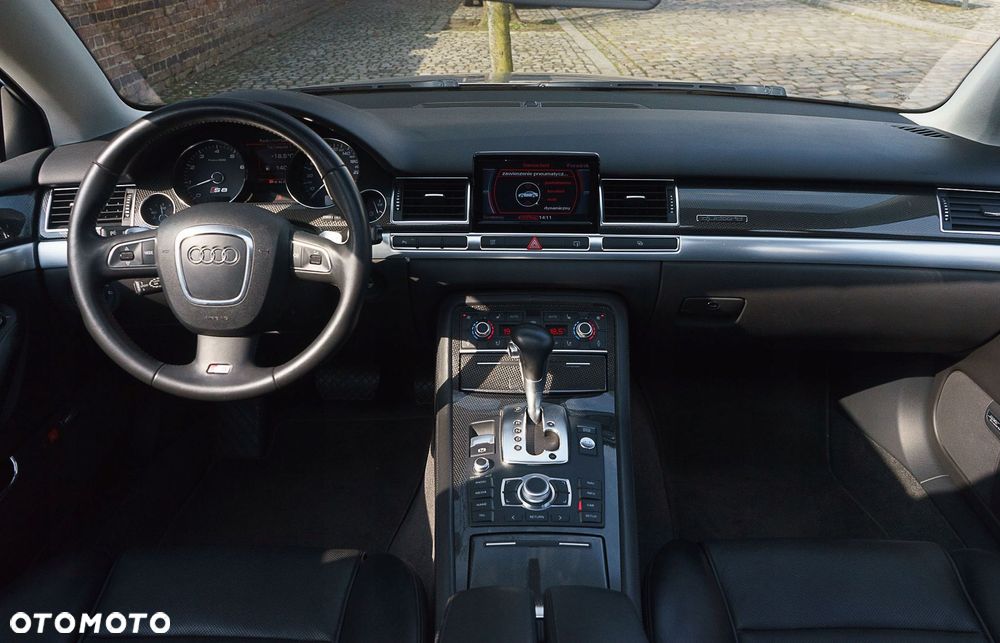 audi a8 d3 konsola deska rozdzielcza kokpit air bag - 1
