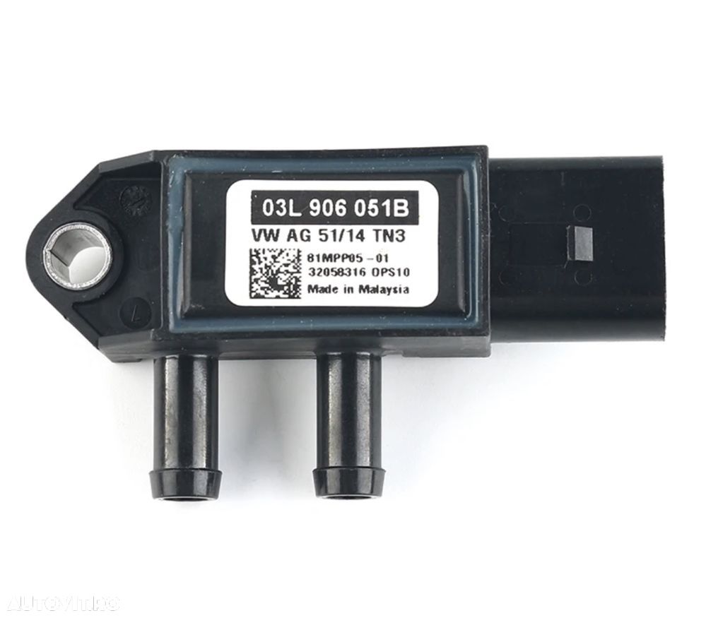 Senzor Presiune Evacuare Diferentiala DPF Filtru Audi A4 A5 A6 Q3 Q5 - 1