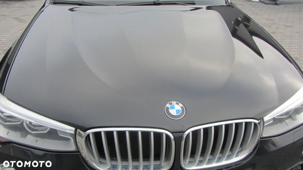 BMW X3 F25 LCI LIFT M-Pakiet N55B30 475 Black sapphire Czarna MASKA ZDERZAK CZĘŚCI WARSZAWA - 3