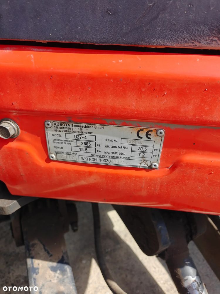Kubota U-27 - 20